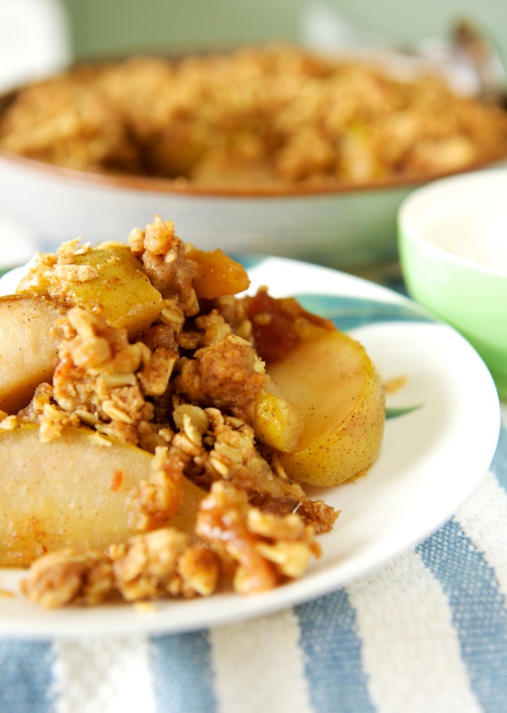 Pear Crumble