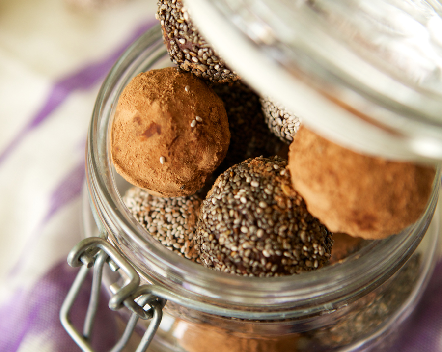 Chocolate Truffle Bliss Balls